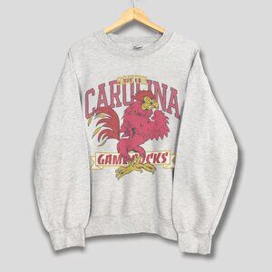 Vintage University of South Carolina Gamecocks NCAA Sweatshirt, Football Shirt